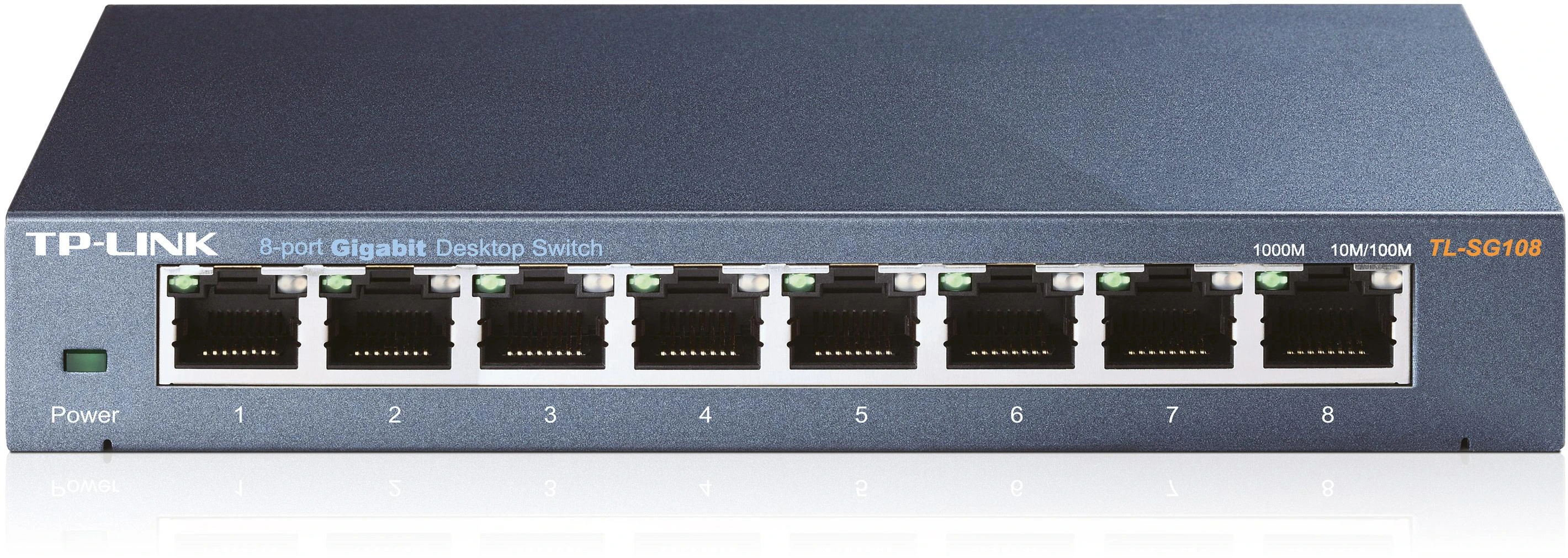 Šakotuvas TP-LINK TP-LINK komutatorius TL-SG108 TLSG108 (TL-SG108)