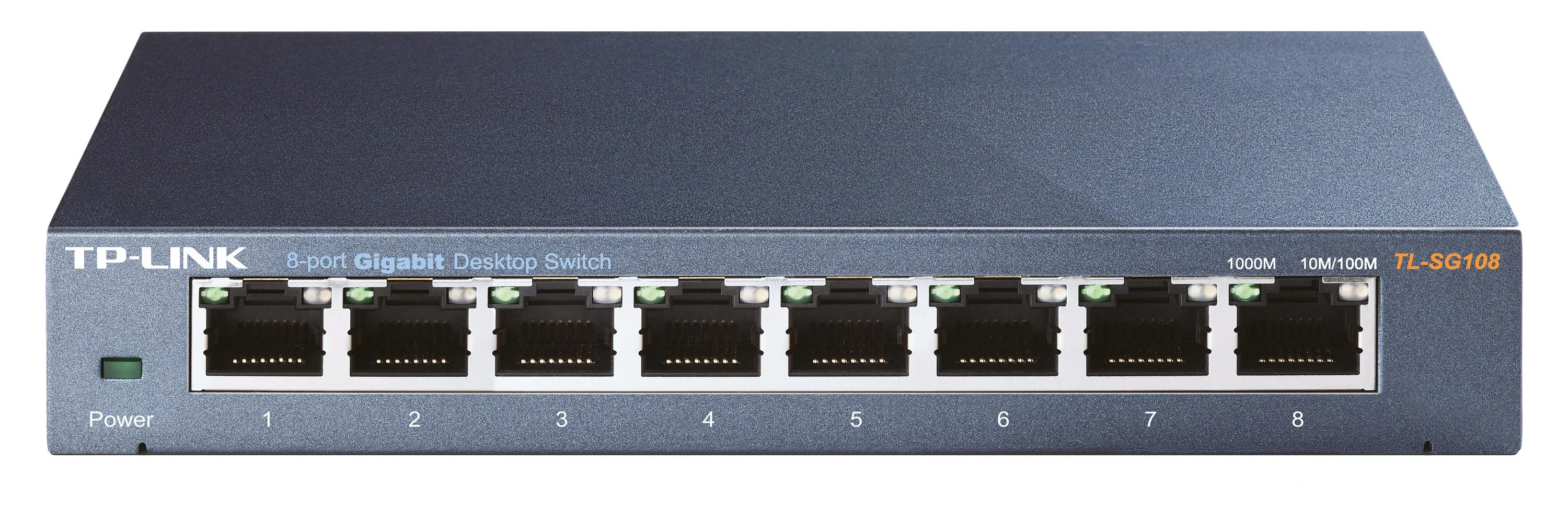 Šakotuvas TP-LINK TP-LINK komutatorius TL-SG108 TLSG108 (TL-SG108)