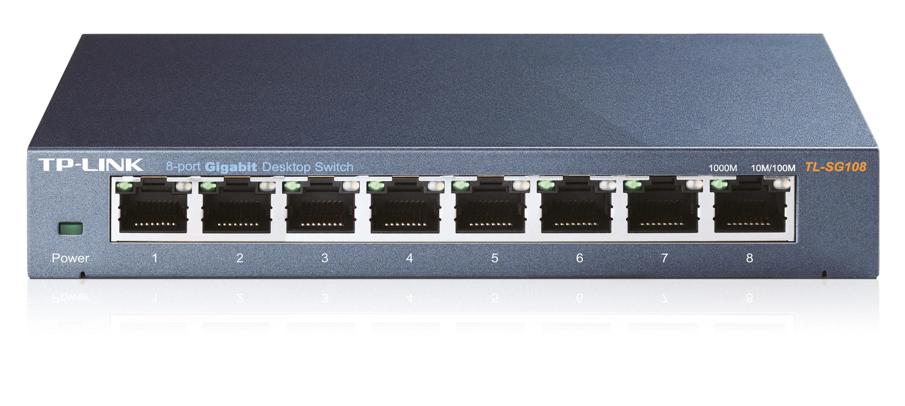 Šakotuvas TP-LINK TP-LINK komutatorius TL-SG108 TLSG108 (TL-SG108)