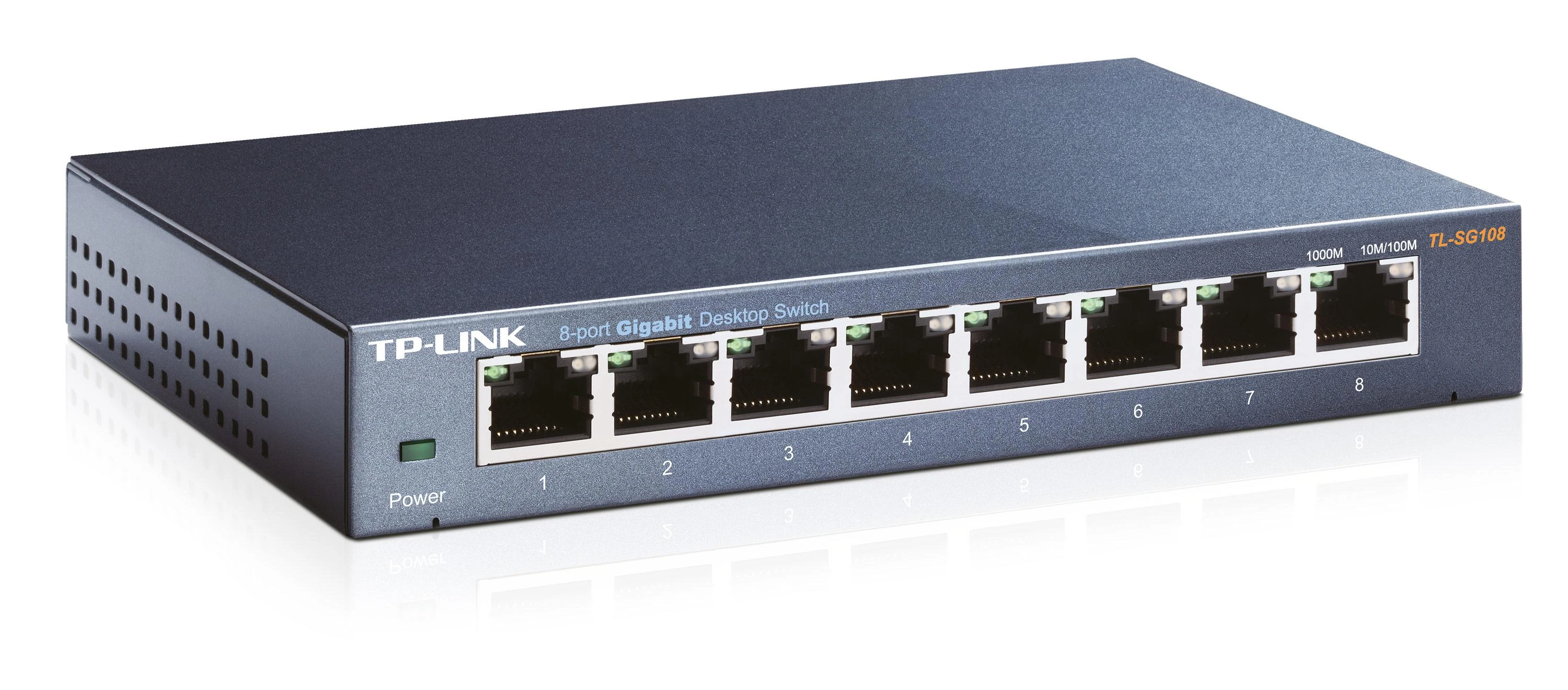 Šakotuvas TP-LINK TP-LINK komutatorius TL-SG108 TLSG108 (TL-SG108)