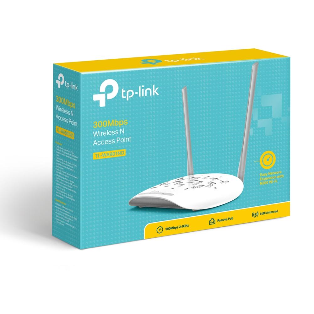 Maršrutizatorius TP-LINK TL-WA801ND 300 Mbit/ai Maitinimas per Eternetą (PoE)