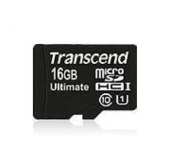 Atminties kortelė TRANSCEND 16GB Micro SDHC Class10 U1 MLC 600x
