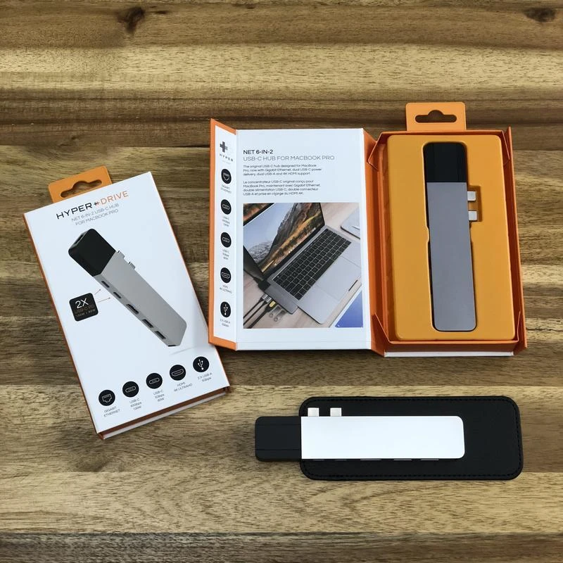 TRANSCEND USB 3.0-Hub su greito įkrovimo lizdu, skirtu oa de iPad Juodas