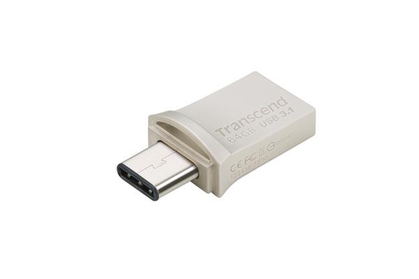 Transcend JetFlash 890S 64GB OTG USB Type-C + USB 3.1