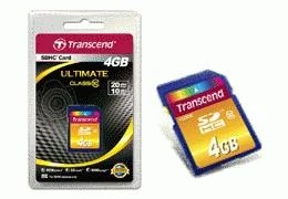 Atminties kortelė Transcend SDHC 4GB Class 10