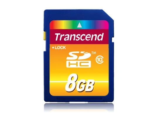 Transcend SDHC 8GB atminties kortelė