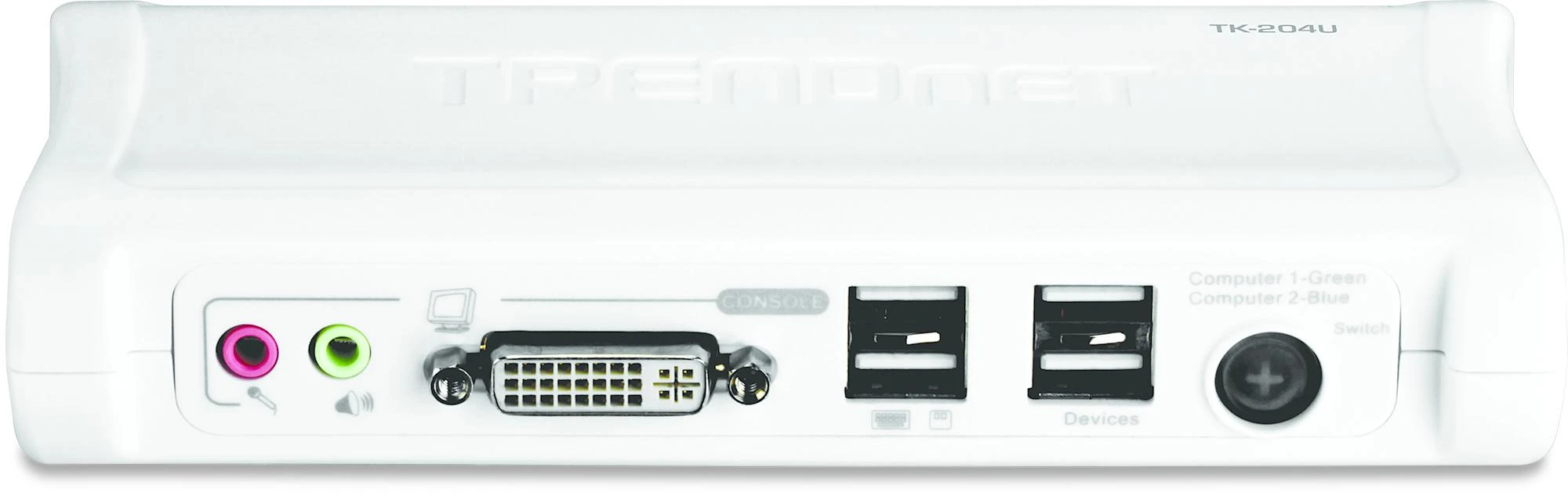 TRENDnet 2 PORT DVI/USB KVM JUNGIKLIŲ RINKINYS (TK-204UK) – Z010051