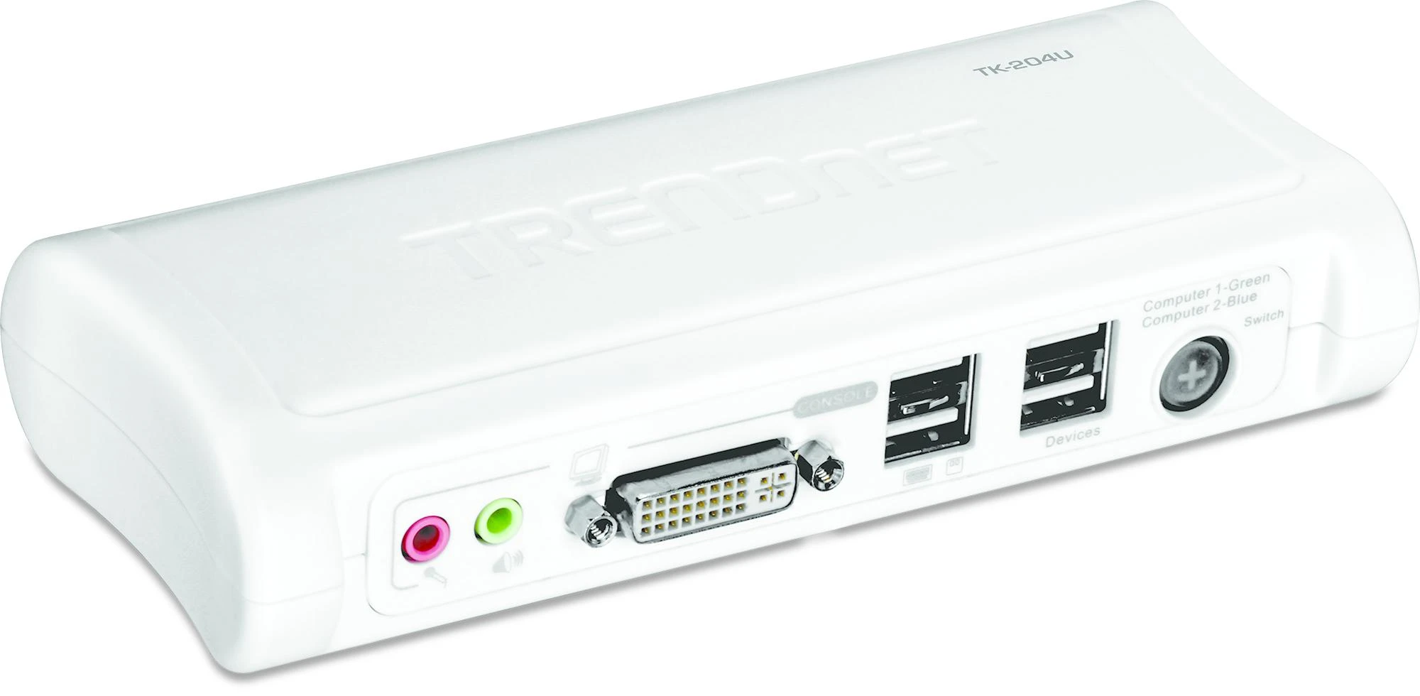 TRENDnet 2 PORT DVI/USB KVM JUNGIKLIŲ RINKINYS (TK-204UK) – Z010051