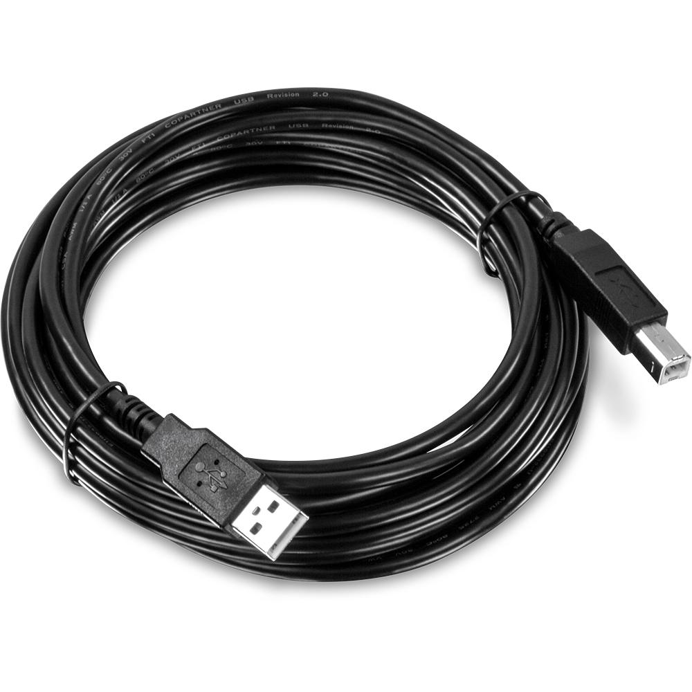 TRENDnet TK-CD15 - 4.5 m - USB - USB - DVI-I - Juodas - TK-232DV