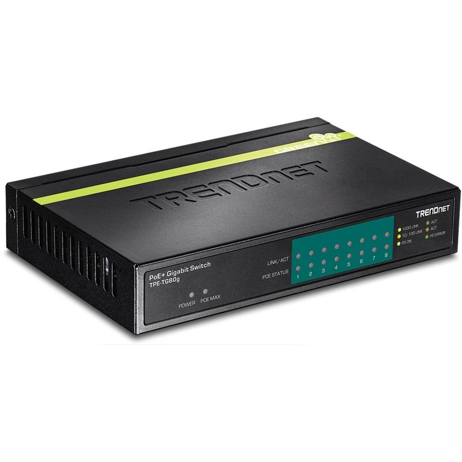 Šakotuvas Jungiklis TRENDnet TPE-TG80G
