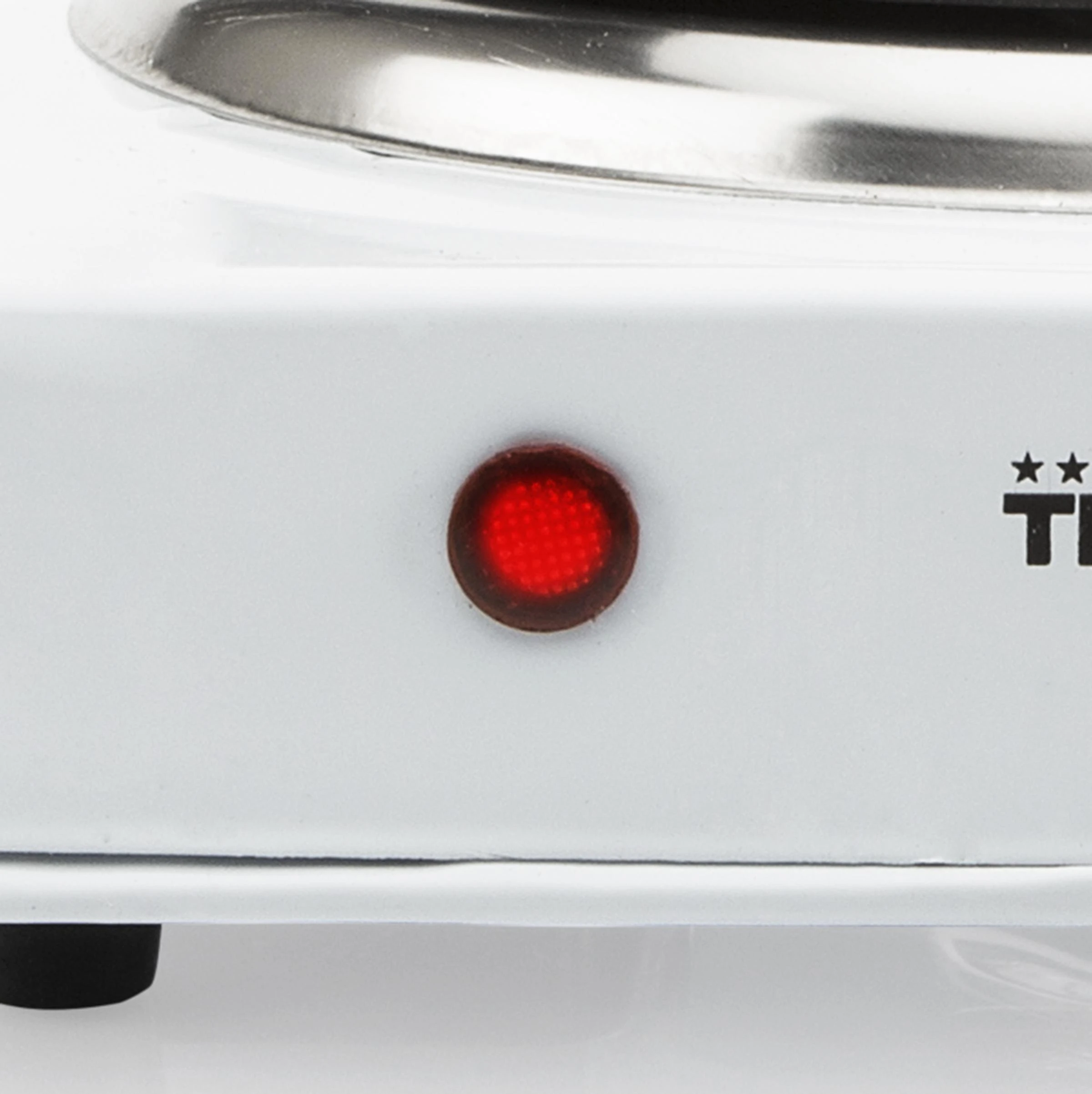 Tristar | Laisvai pastatoma stalo kaitlentė | KP-6185 | Degiklių / virimo zonų skaičius: 1 | Rotacinis | Elektrinis | Juodas, Baltas