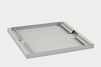 Triton 19" 1U perforuota lentyna, D750mm, maks. 80kg, šviesiai pilka