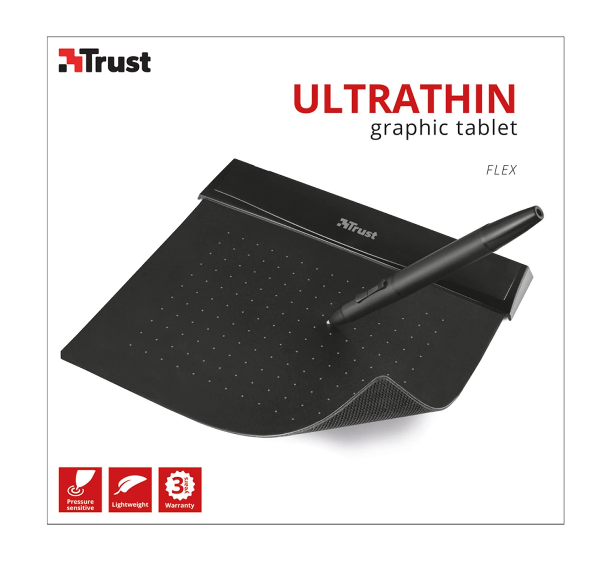 Planšetė Trust Flex Design 21259 (juodos spalvos)
