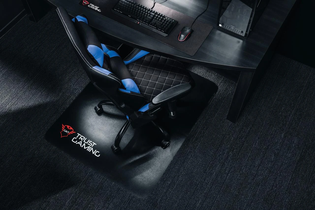 Žaidimų kėdės kilimėlis Trust GXT 715 Chair Mat, 22524, 120x99cm aprašymas - Prekės nuotrauka