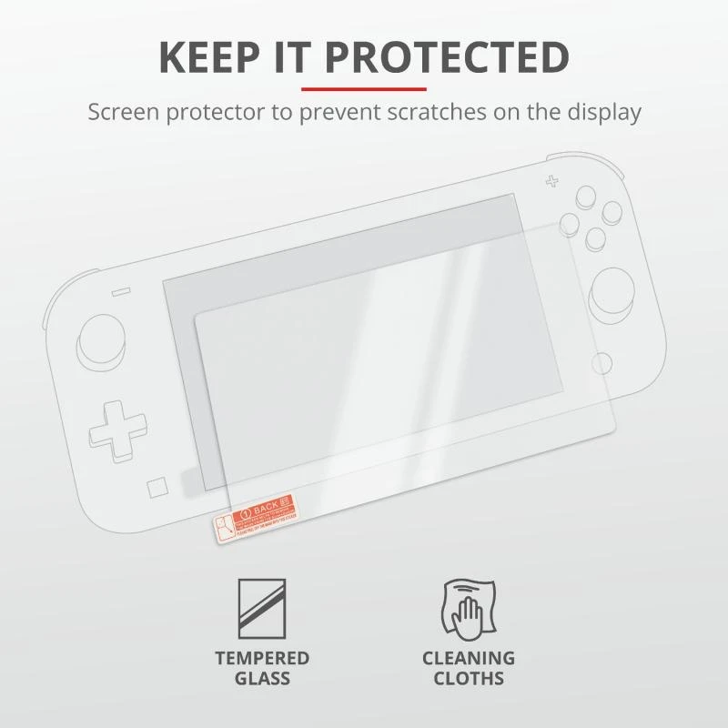 TRUST GXT 1241 Tidor XL 4IN1 Rinkinys Skirtas Nintendo Switch Lite