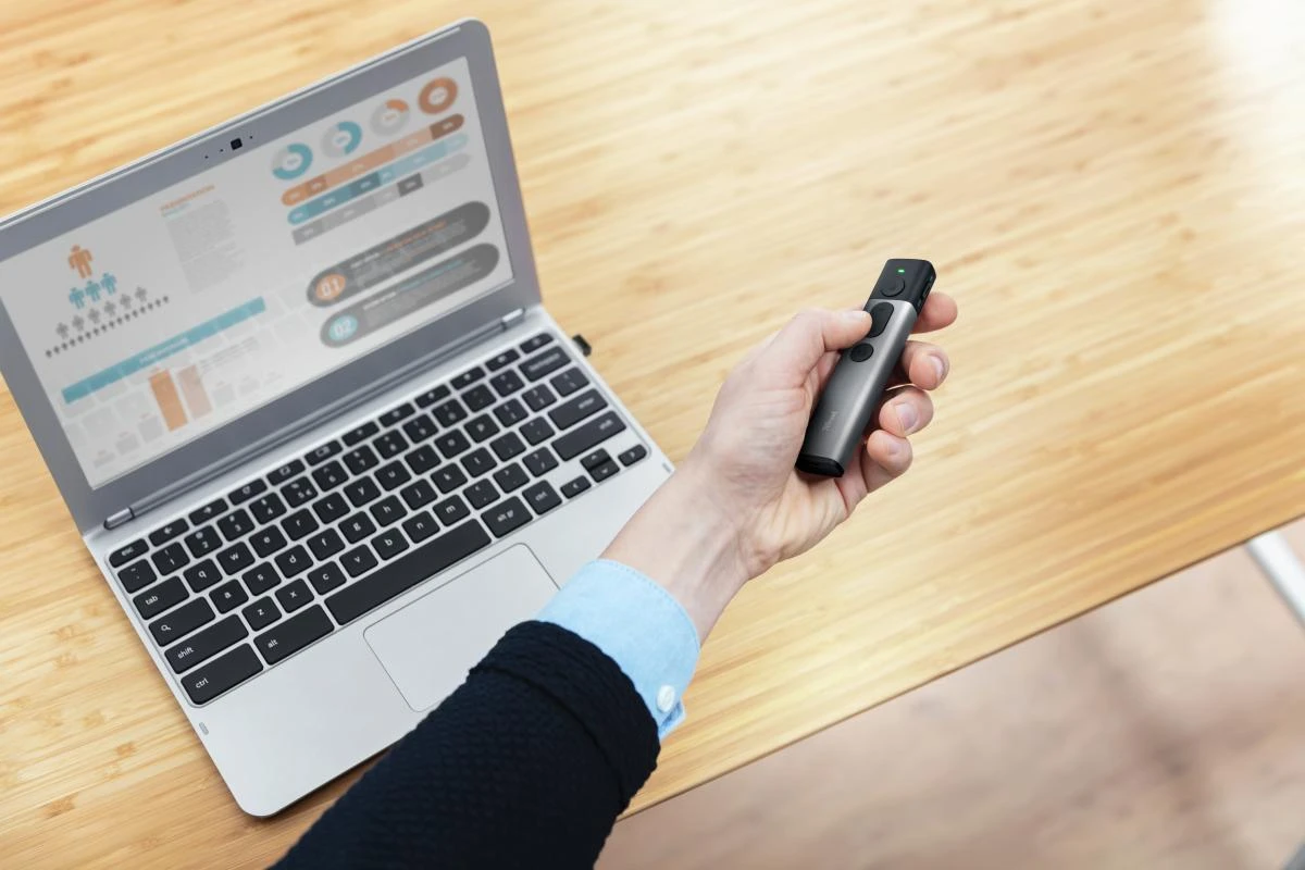 Trust Kazun - wireless presenter (pilkas)