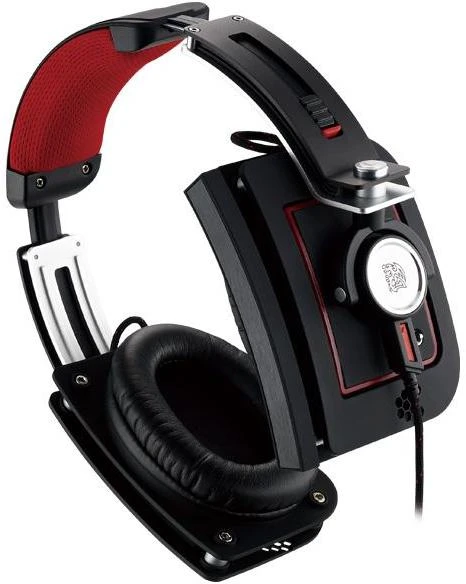 Ausinės su mikrofonu Thermaltake eSports Level 10M juodas HT-LTM010ECBL (juodos spalvos
