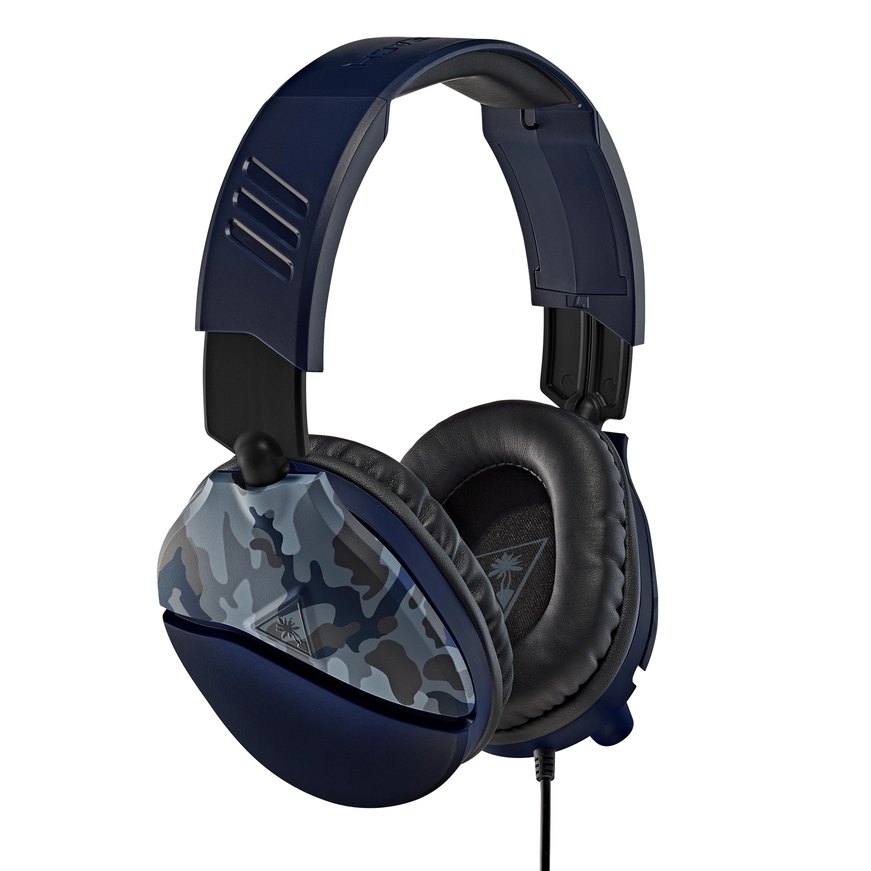 Žaidimų ausinės Turtle Beach Recon 70, daugiaplatformės, Blue Camo, Mėlyna kamufliažinė