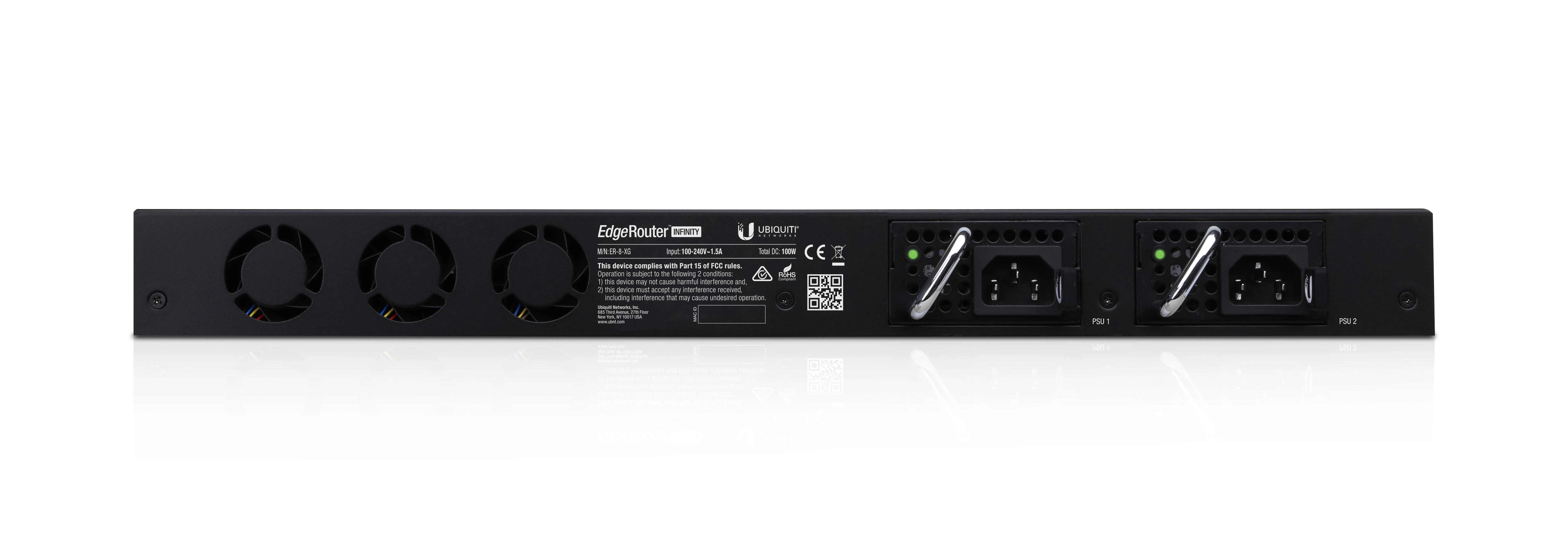 Maršrutizatorius „Ubiquiti ER-8-XG EdgeRouter Infinit“.