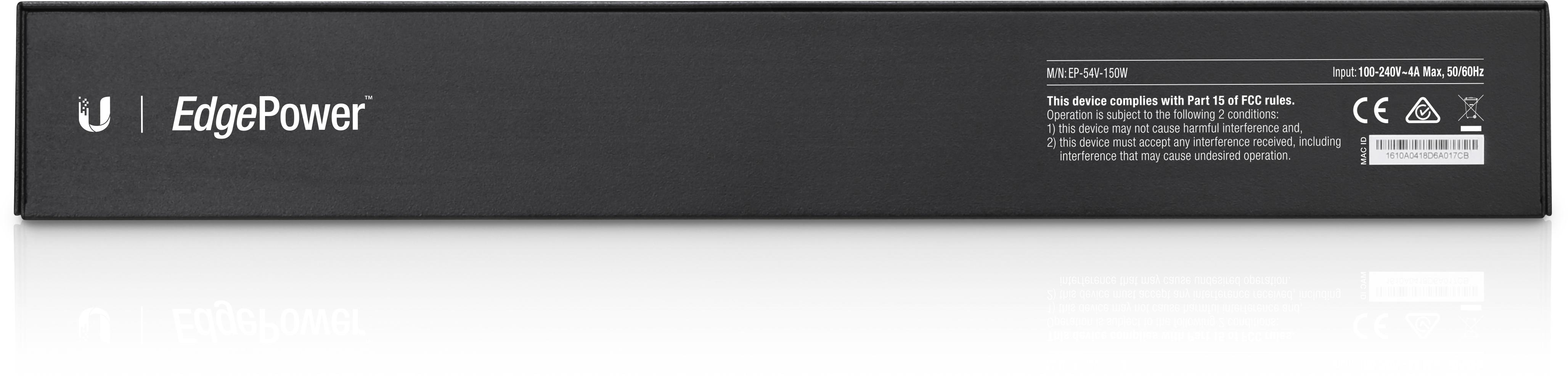UBIQUITI EP-54V-150W EdgePower 54V 150W AC/DC maitinimo šaltinis