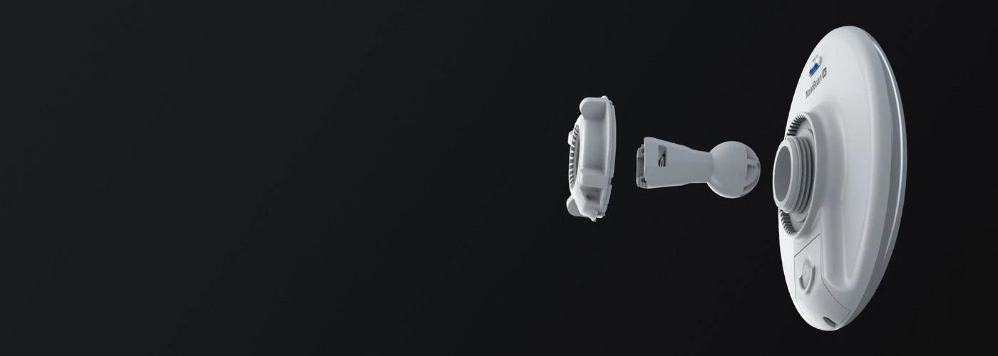 Ubiquiti NanoBeam AC Gen2 Wi-Fi radijas, 5 GHz, 19 dBi, 450+ Mbps, baltas NBE-5AC-GEN2 / UBI-NBE-5AC-GEN2