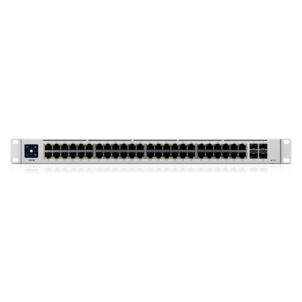 Šakotuvas Ubiquiti | UniFi komutatorius | USW-48-POE | PoE+ jungčių kiekis: 32