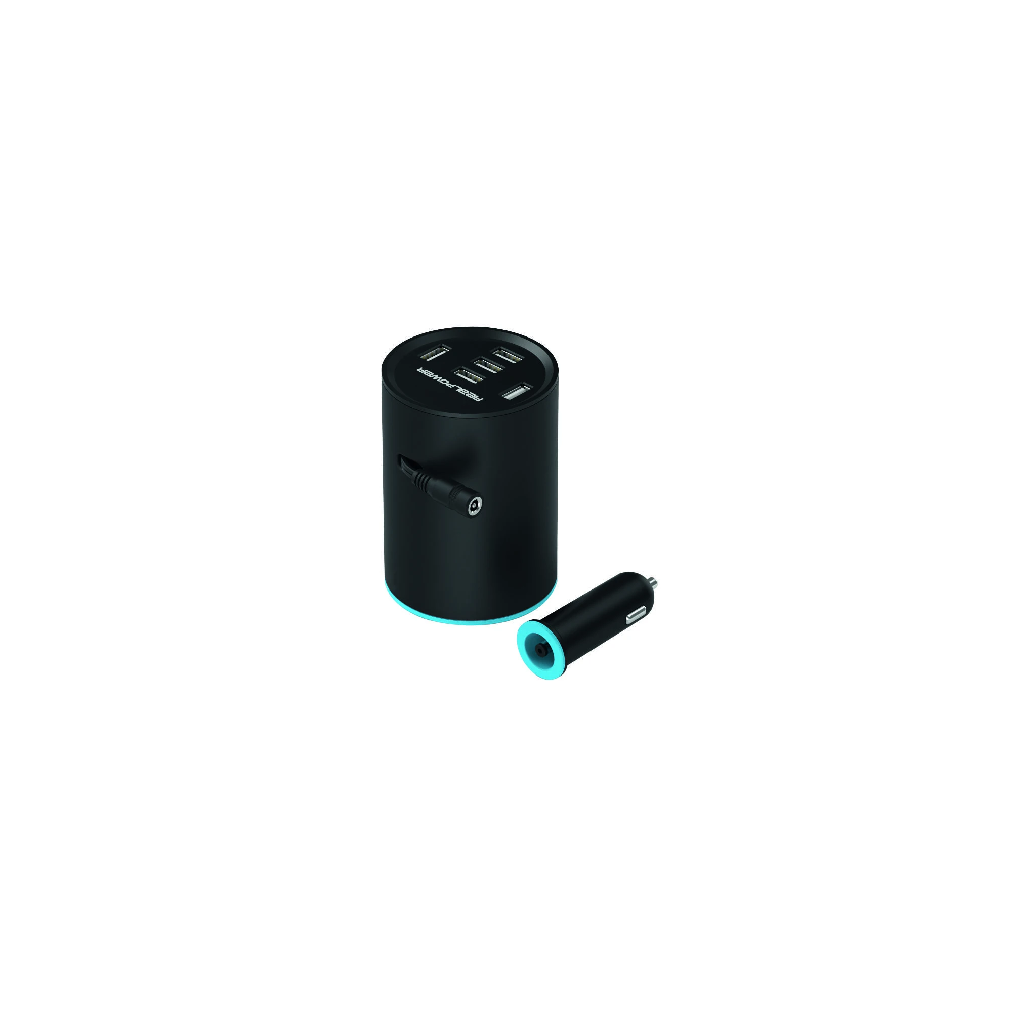 Įkroviklis Realpower 5x USB-A 2.4 A (195445)