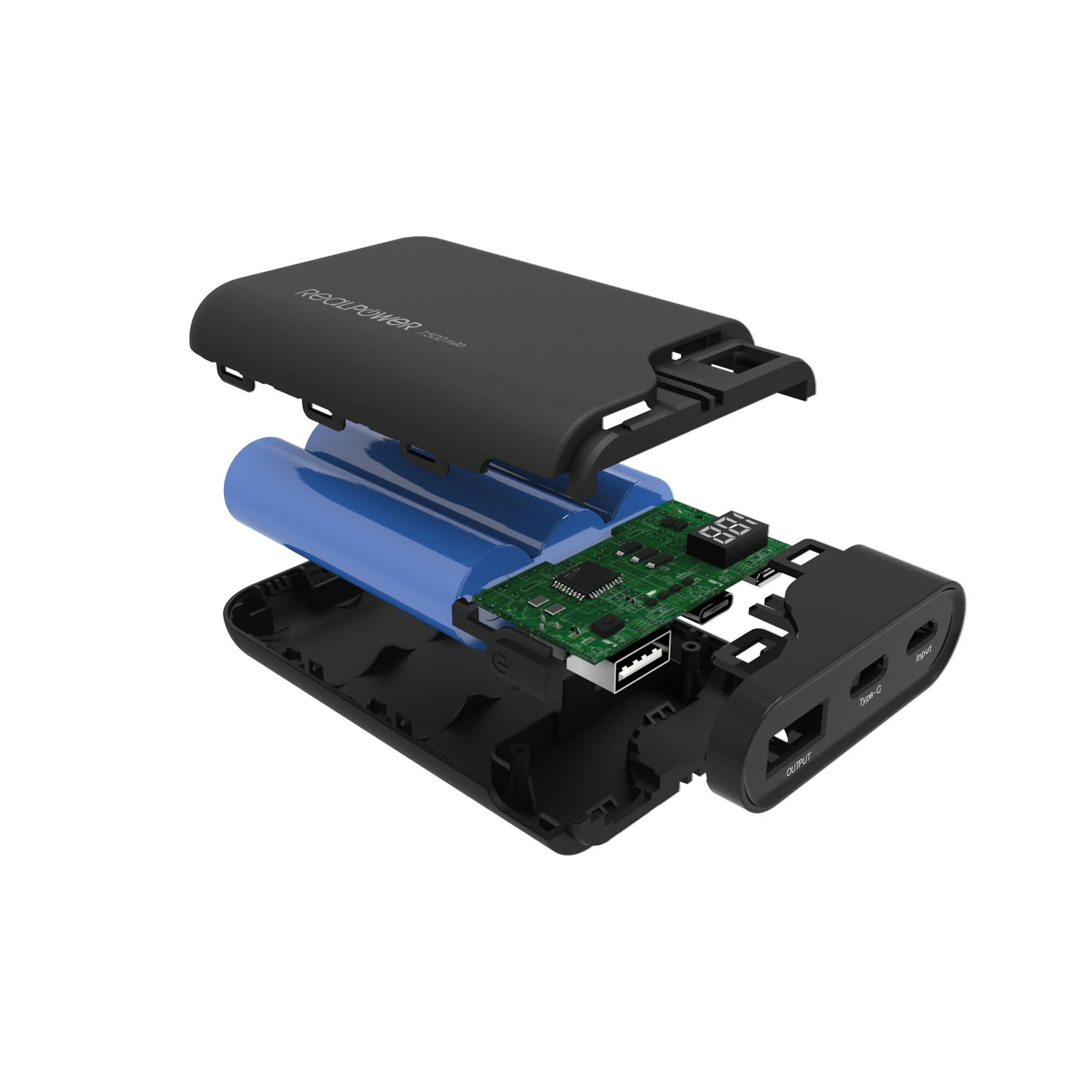 RealPower PB-7500C juoda