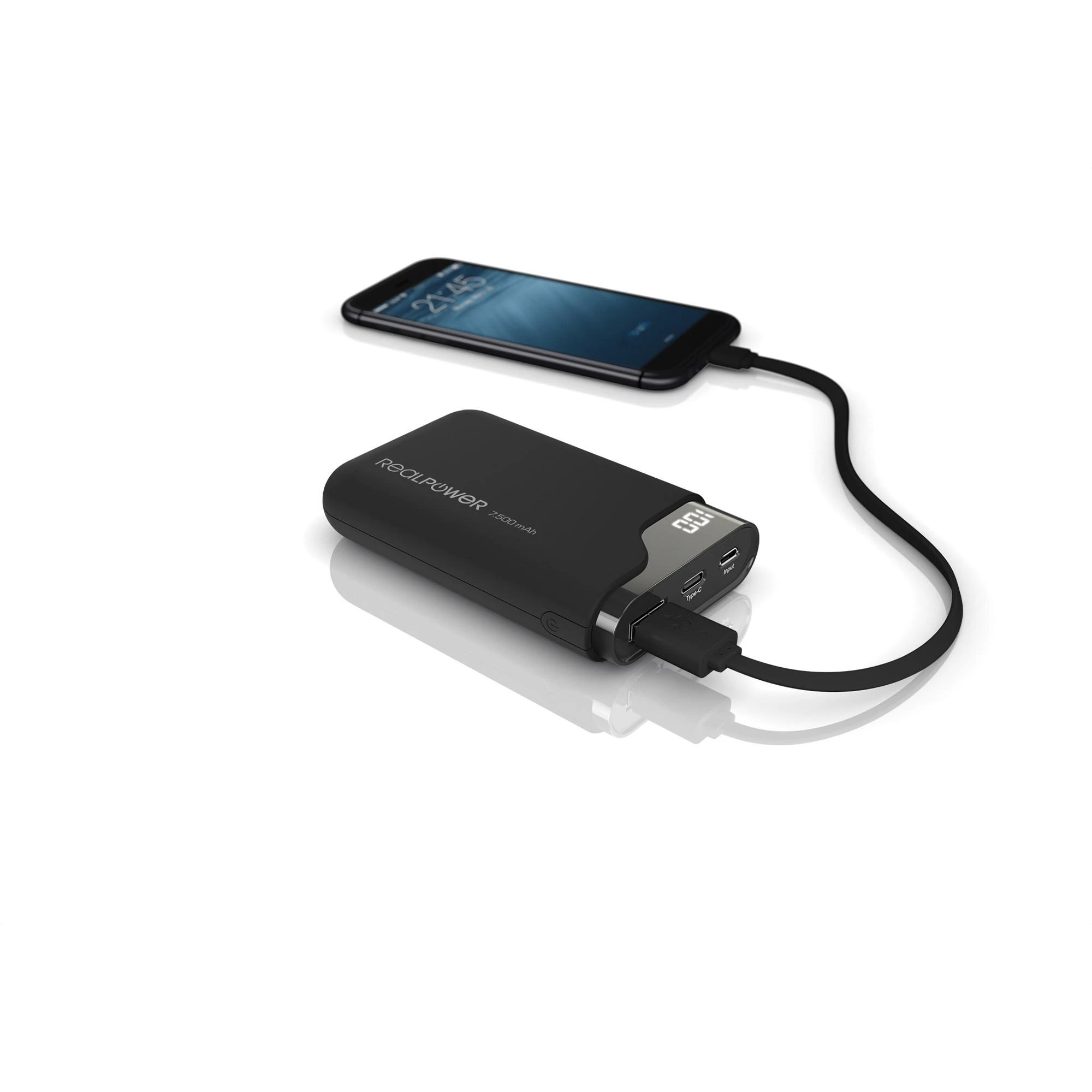 RealPower PB-7500C juoda