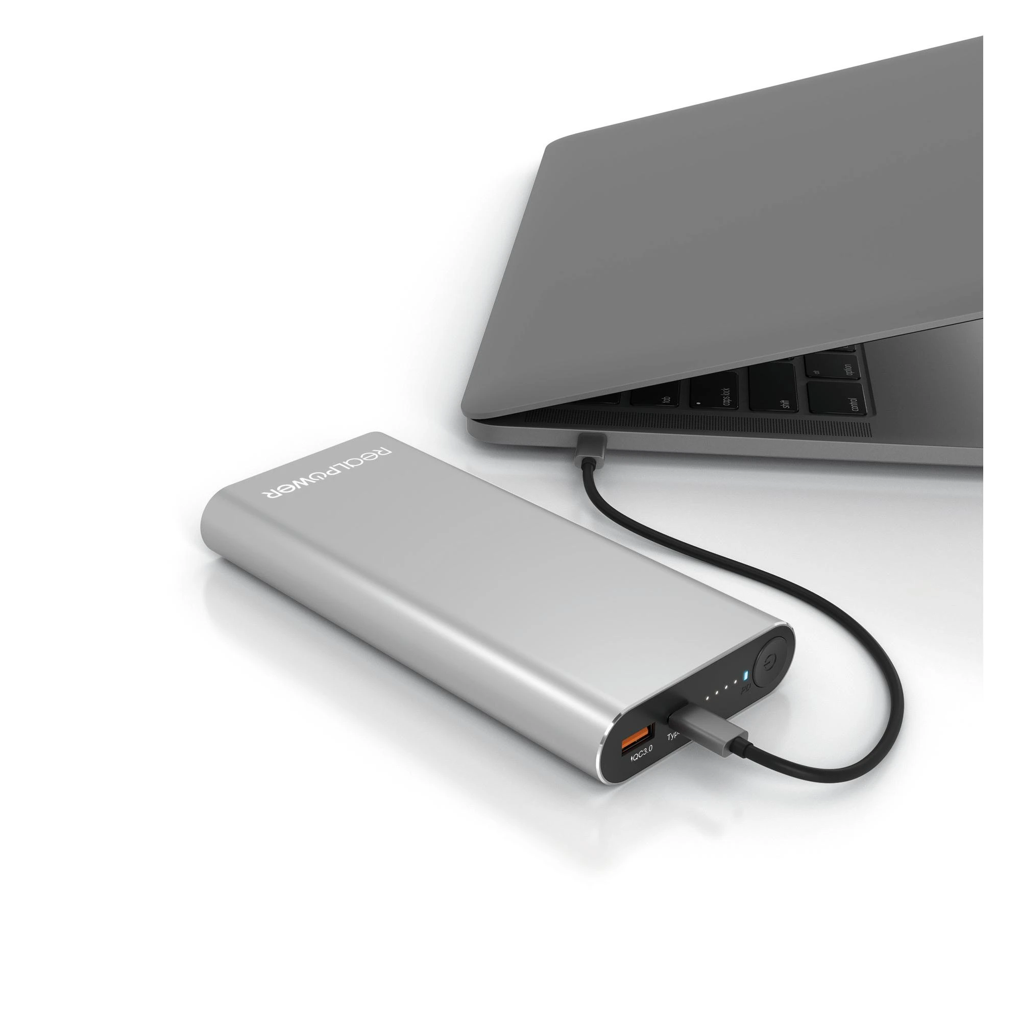 Carruzzo RealPower PB-20000PD Pro 20000 mAh Aliuminis