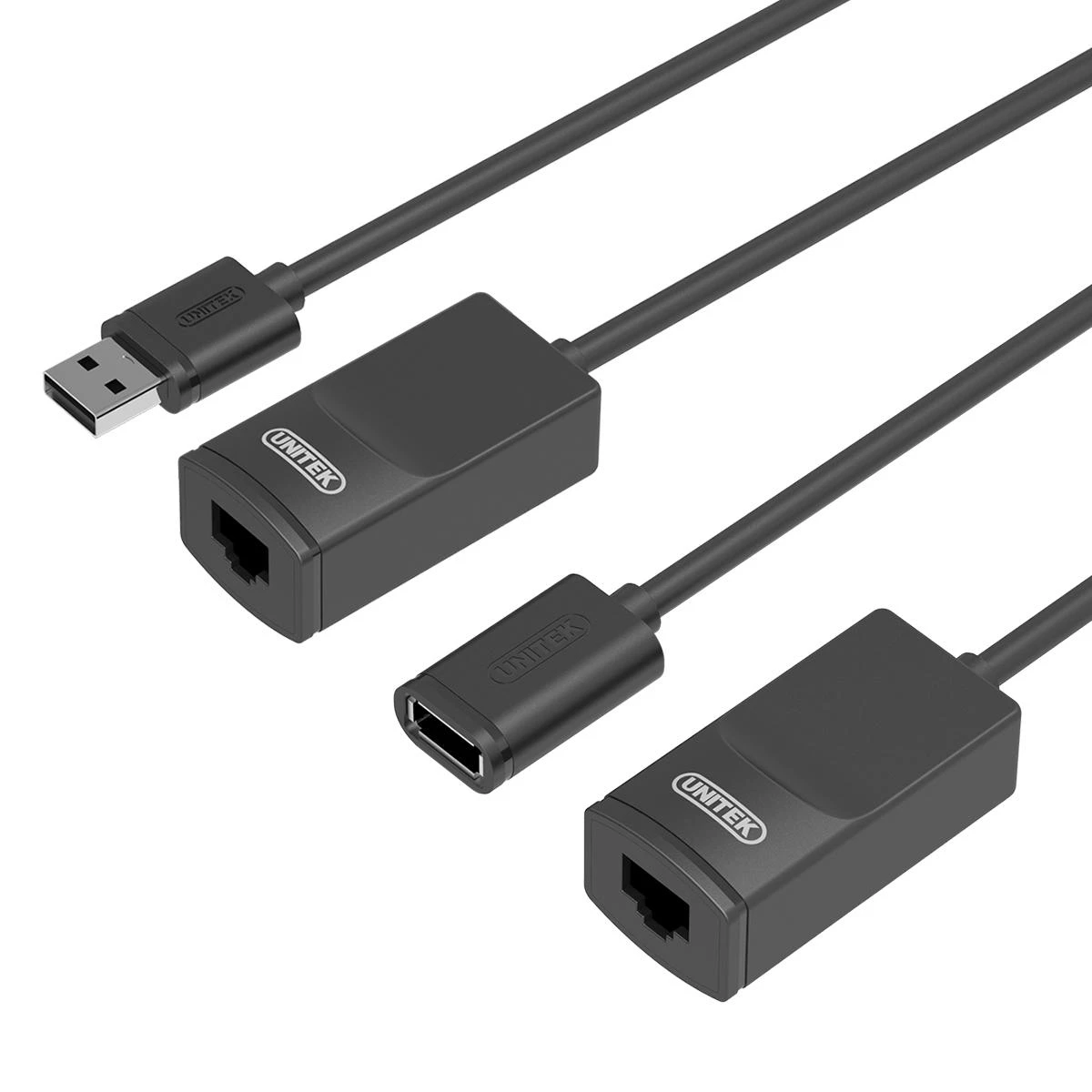 Kabelis Unitek USB 1.1-RJ45,60m,Y-UE0100