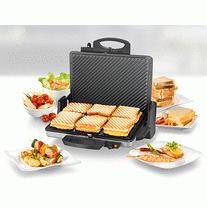 Unold Grilis 8555 Nerūdijantis plienas /juodas, 2100 W, 33 x 24 cm