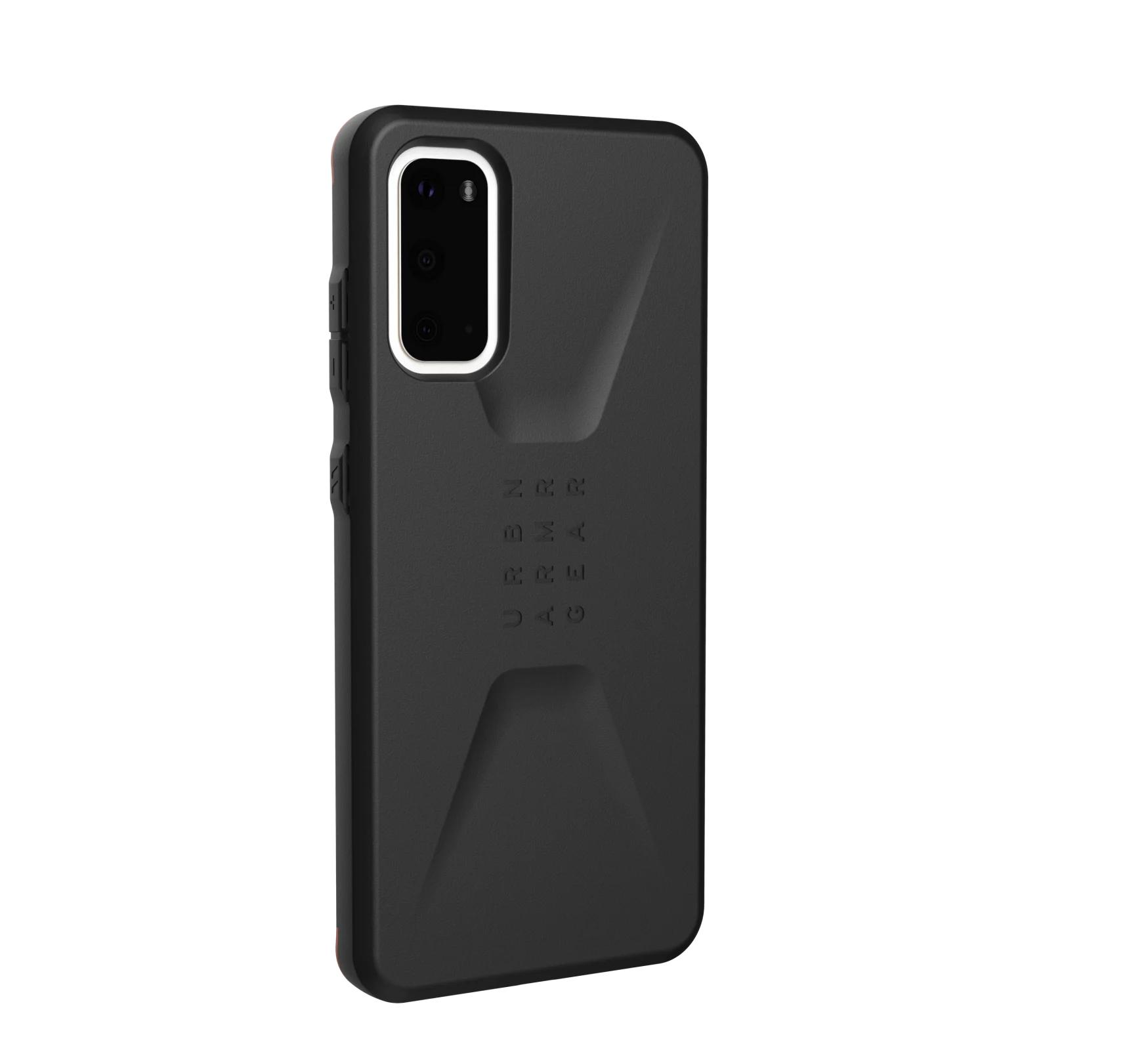 Dėklas CASE UAG URBAN ARMOR GEAR CIVILIAN SAMSUNG GALAXY 20 Juodas
