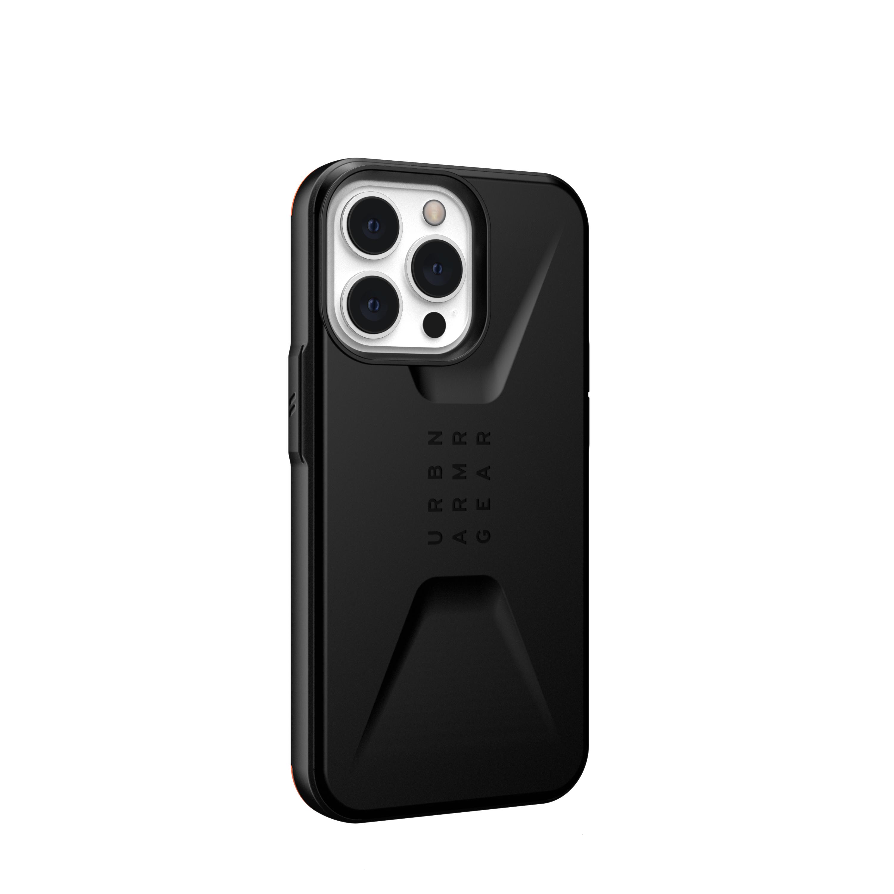 Urban Armor Gear UAG Civilian, juodas - iPhone 13 Pro