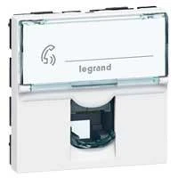 Legrand 078731 MOSAIC Lizdas telefono vienetas RJ11 balta 078731