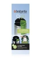 Brabantia Biologiškai suyrantys šiukšlių maišeliai K 10 L (ritinėlyje 10 maišelių)