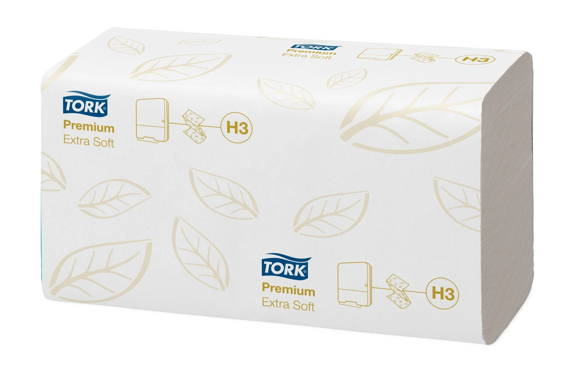 Servetėlės Tork Singlefold Soft Premium H3 (100278), 2 sluoksniai, baltos spalvos, 200 lapelių