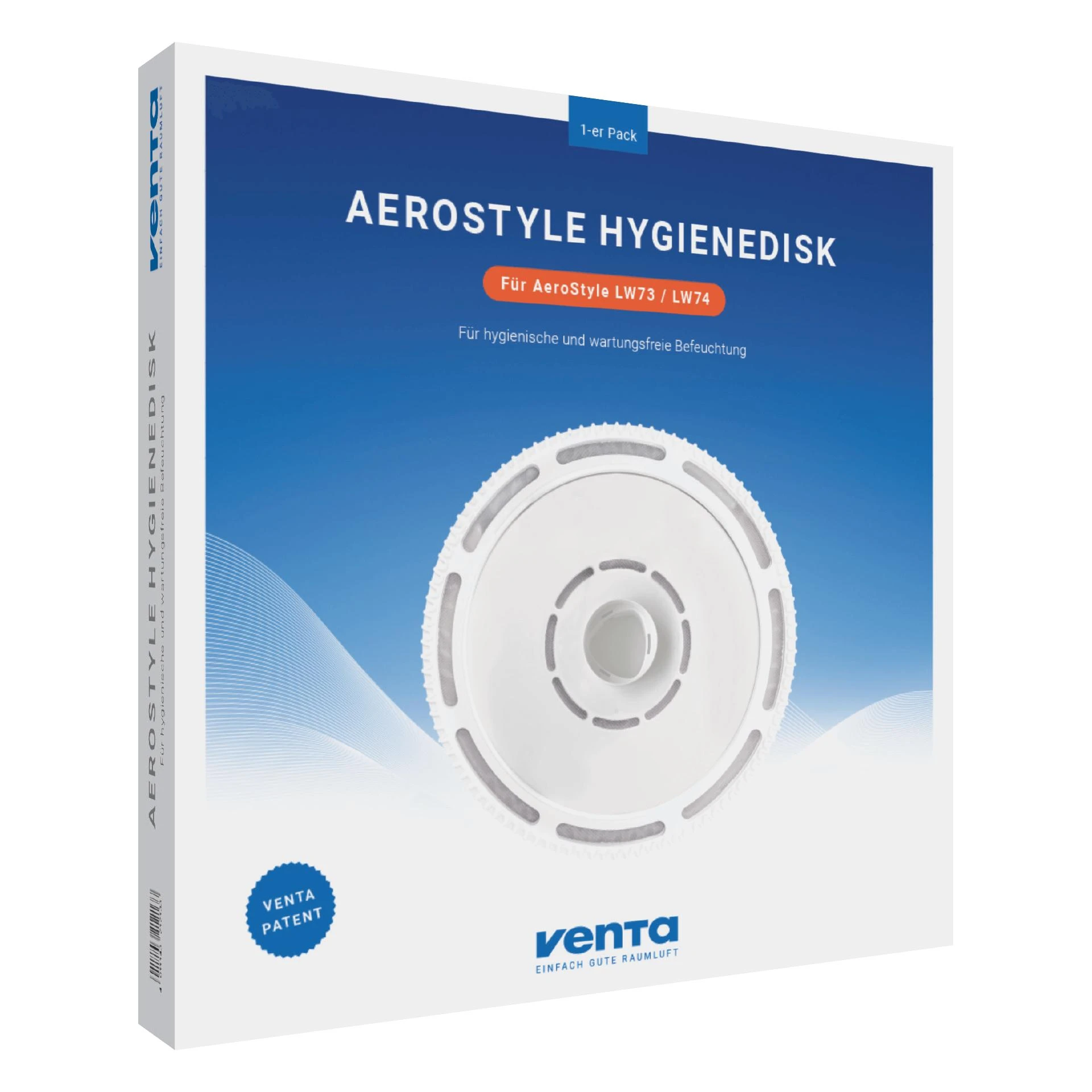 Drėkintuvas Venta 2121300 Do Venta Aerostyle LW73/LW74 | LW73/LW74 Wi-Fi 1 vnt. balta