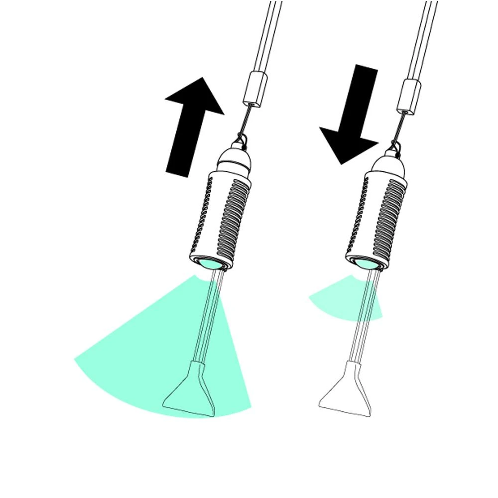 Valiklis Visible Dust MXD100 Žalias 1.0x Vswabs urmu 50 vnt.