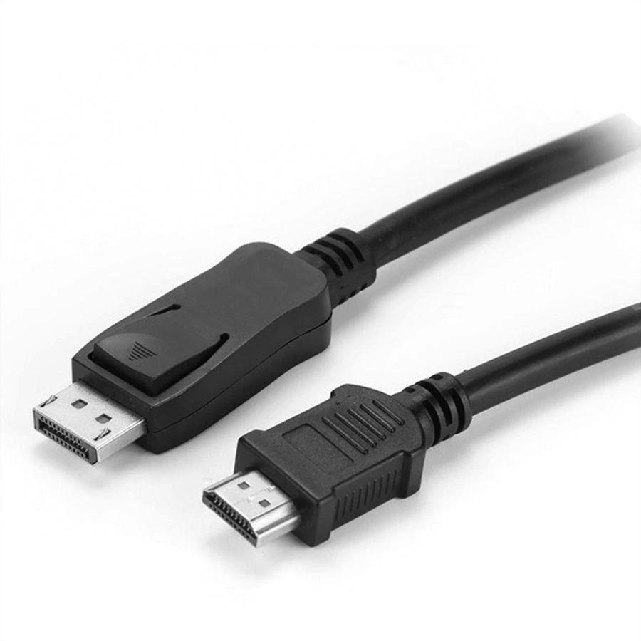 DisplayPort ir HDMI kabelio jungtys