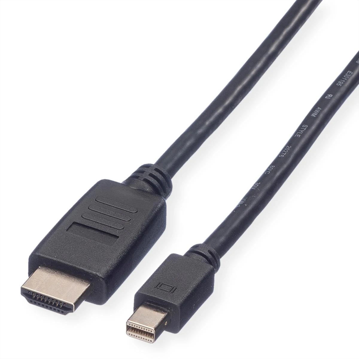 Mini DisplayPort į HDMI laidas, juodas