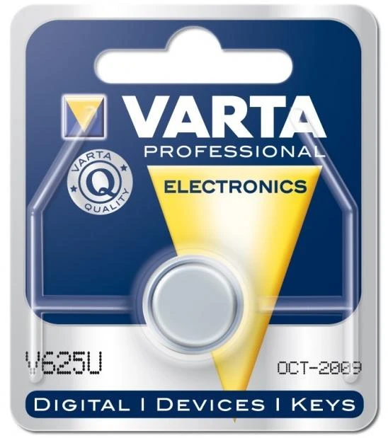 Varta Electronics V625U LR9 1,5V 120mAh elementas 4626, 1 vnt.