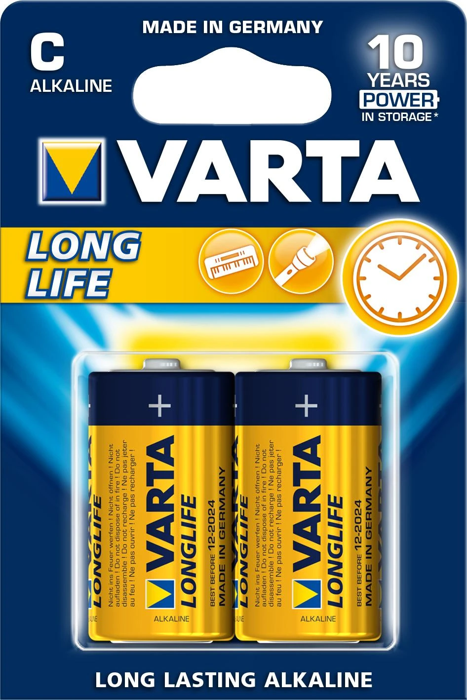 Varta Longlife Extra C Vienkartinė baterija Šarminis