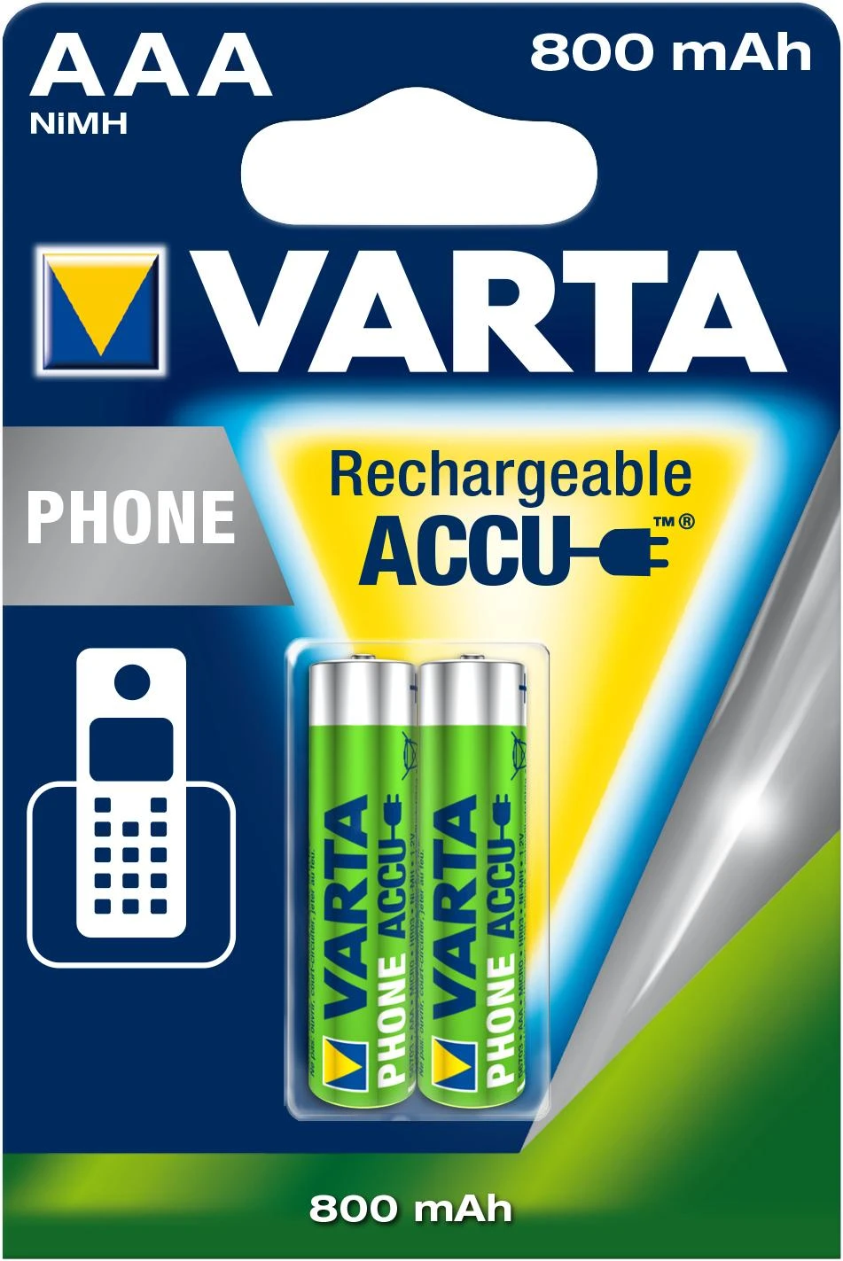 Kita Akumuliatorius AAA R03 VARTA PHONE T398 telefonui DECT
