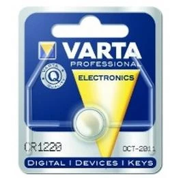 Varta Electronics CR1220 3V 35mAh elementas 6220, 1 vnt.