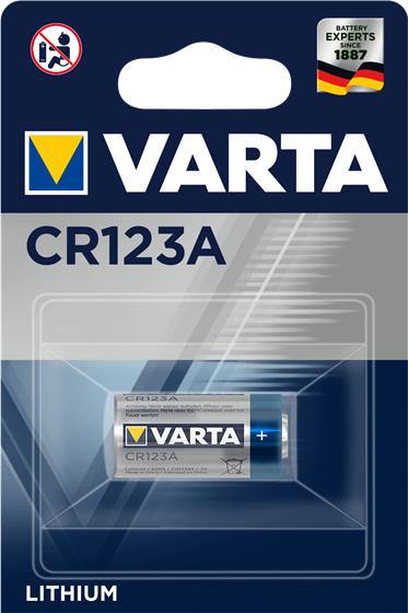 Varta Bateria Professional Lithium CR123 1600mAh 1 vnt.