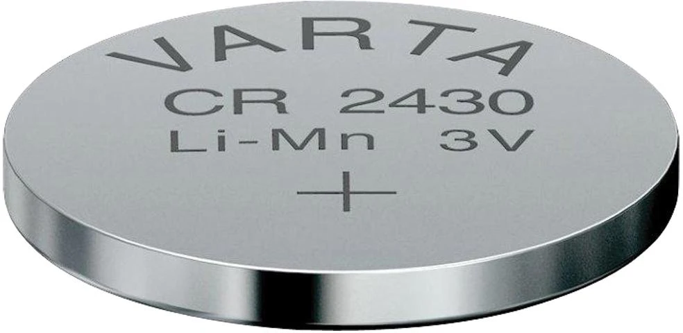 Varta Electronics CR2430 3V 290mAh elementas 6430, 1 vnt.