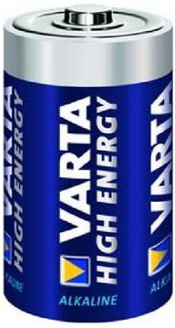 Varta šarminė, 1,5 V, Vienkartinė baterija, D, 1 vnt., 61,5 mm