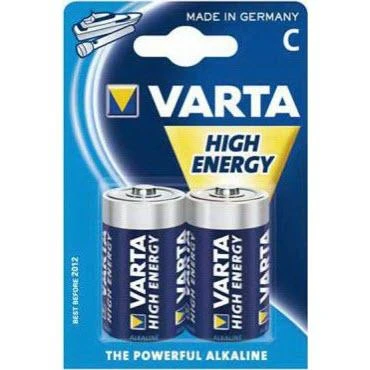 Varta Longlife Power C LR14 Alkaline Elementai 2 Vnt.