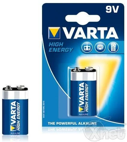 Varta Longlife Power 9V baterija, 1 vnt.